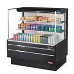 Turbo Air TOM-48L-UF-W(B)-3S-N Horizontal Open Display Merchandiser