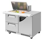 Turbo Air TST-48SD-12M-D2R(L)-FB-N Super Deluxe Series/Prep Table Workstation