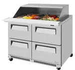 Turbo Air TST-48SD-18-D4-FB-N-SL Super Deluxe Sandwich/Salad Mega Top Unit