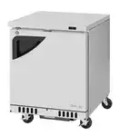 Turbo Air TUF-28SD-FB-N 27.50'' Section Undercounter Freezer with and Compressor