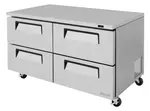 Turbo Air
TUF-60SD-D4-N
 60.25'' 
 Section
Undercounter Freezer with





and Compressor
