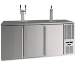 U-Line Commercial UCBR672-SS01A Refrigerated Back Bar Storage Cabinet,
