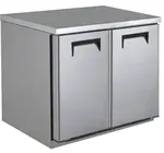 U-Line Commercial UCFZ348-SS61A 480'' SectionUndercounter Freezer withand Compressor