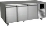 U-Line Commercial UCFZ570-SS61A 76.58'' SectionUndercounter Freezer withand Compressor