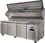 U-Line Commercial UCPS596-SS61A 960'' Refrigerated Pizza Prep Table