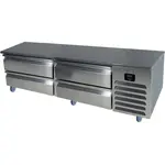 U-Line Commercial UCRB572-SS61A 720" DrawerRefrigerated Chef Basewith Top-