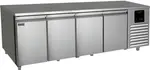U-Line Commercial UCRE588-SS61A 95.58'' Section Door Reach-In Refrigerator