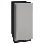 U-Line Commercial UHNB315-SS01A 14.94" Nugget Ice Maker with Bin, Nugget-Style - /24 Hr Ice Production, Air-Cooled,