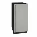 U-Line Commercial UHNP115-SS01B 14.94" Nugget Ice Maker with Bin, Nugget-Style - /24 Hr Ice Production, Air-Cooled,
