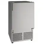 U-Line Commercial UMCR014-SS01A 14" Crescent Cubes Ice Maker With Bin, Cube-Style - /24 Hr Ice Production