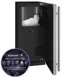 U-Line Commercial UHNP315-SS81A 15" Nugget Ice Maker with Bin, Nugget-Style - /24 Hr Ice Production