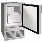 U-Line Commercial UMCR014-SC01A 15.1" Crescent Cubes Ice Maker With Bin, Cube-Style - /24 Hr Ice Production