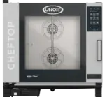 Unox XAVC-06FS-GPRM Full Size Natural Gas Combi Oven with Controls -