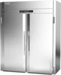 Victory Refrigeration HIS-2D-1 UltraSpec™ Series 67.2 cu. ft. 2 Section Solid Door Roll-In Heated Cabinet, Stainless Steel - 208-240 Volts, 68.88"W x 36.5"D x 84.25"H