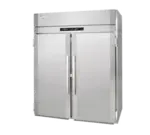 Victory Refrigeration HIS-2D-1-XH UltraSpec™ Series 72.6 cu. ft. 2 Section Solid Door Roll-In Heated Cabinet, Stainless Steel - 208-240 Volts, 68.88"W x 36.5"D x 89.88"H