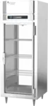 Victory Refrigeration HSA-1D-1-EW-PT-GD 26.2 cu. ft. Glass Full Height Door 1 Section Pass-Thru Heated Cabinet