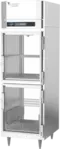 Victory Refrigeration HSA-1D-1-PT-HG 21.5 cu. ft. Glass Half Height Door 1 Section Pass-Thru Heated Cabinet