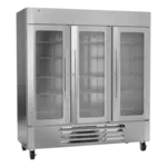 Victory Refrigeration LSF72HC-5 75.06'' Section Glass Door Merchandiser Freezer