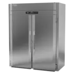 Victory Refrigeration RIS-2D-S1-HC 68.88" Top Mounted 2 Section Roll-in Refrigerator with 2 Left/Right Solid Doors - 70.84 cu. ft.