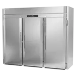 Victory Refrigeration RIS-3D-S1-HC 101.25" Top Mounted 3 Section Roll-in Refrigerator with 3 Left/Right Solid Doors - 106.81 cu. ft.