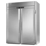 Victory Refrigeration RISA-2D-S1-XH-HC 68.88" Top Mounted 2 Section Roll-in Refrigerator with 2 Left/Right Solid Doors - 77.35 cu. ft.