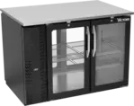 Victory Refrigeration VBB48HC-FG-PT-B Pass-Thru Back Bar Refrigerator