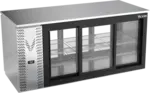 Victory Refrigeration VBB72HC-F-GS-PT-S Pass-Thru Back Bar Refrigerator
