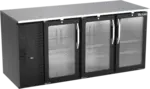 Victory Refrigeration VBB72HC-G-B Back Bar Refrigerator