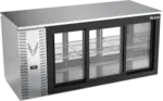 Victory Refrigeration VBB72HC-GS-PT-S Pass-Thru Back Bar Refrigerator