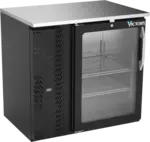 Victory Refrigeration VBBN36HC-G-B Back Bar Refrigerator