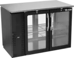 Victory Refrigeration VBBN48HC-FG-PT-B Pass-Thru Back Bar Refrigerator
