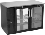 Victory Refrigeration VBBN48HC-G-PT-B Pass-Thru Back Bar Refrigerator