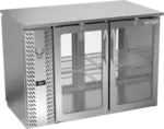 Victory Refrigeration VBBN48HC-G-PT-S Pass-Thru Back Bar Refrigerator