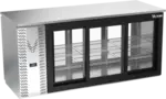 Victory Refrigeration VBBN72HC-GS-PT-S Pass-Thru Back Bar Refrigerator