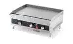 Vollrath 40722 240'' Countertop Gas Griddle with Controls - 56,000 BTU