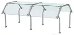 Vollrath 98638 Standard Contemporary Breath Guards for Stainless