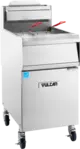 Vulcan 1VHG70A Gas Floor Model Full Pot Fryer with Controls -