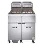 Vulcan 2GR45MF Gas Floor Fryer with Controls and , -