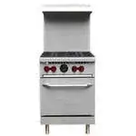 Vulcan SX24-4BP Restaurant Gas Range, 24" W with and -