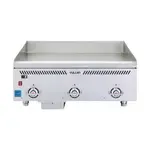Vulcan VCCG72-IR 72'' Countertop Gas Griddle with Thermostatic Controls - 144,000 BTU