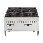 Vulcan VCRH12 2 Burner Countertop Gas Hotplate / Range with Manual Controls - 25,000 BTU