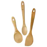 Winco J33-2018 Burnished Bamboo Wok Utensils