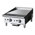 Winco
NGGD-24T


Countertop Gas Griddle
with Controls
-