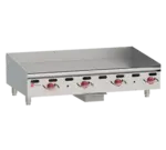 Wolf AGM48 48'' Countertop Gas Griddle with Manual Controls - 108,000 BTU
