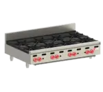 Wolf AHP848 8 Burner Countertop Gas Hotplate / Range with Manual Controls - 240,000 BTU
