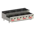 Wolf AHP848U 8 Burner Countertop Gas Hotplate / Range with Manual Controls - 240,000 BTU